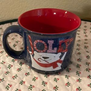 Super cute Holiday Home 16oz “Jolly” polar bear ceramic mug